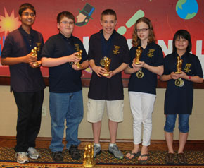 Elementary Division World Events, Presidents, and Equations Champs